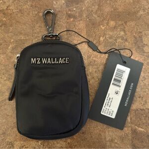 MZ Wallace Black Bowery Link Pouch
